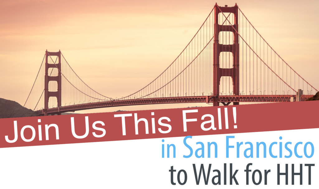SF Walk Cure HHT Website image CureHHT