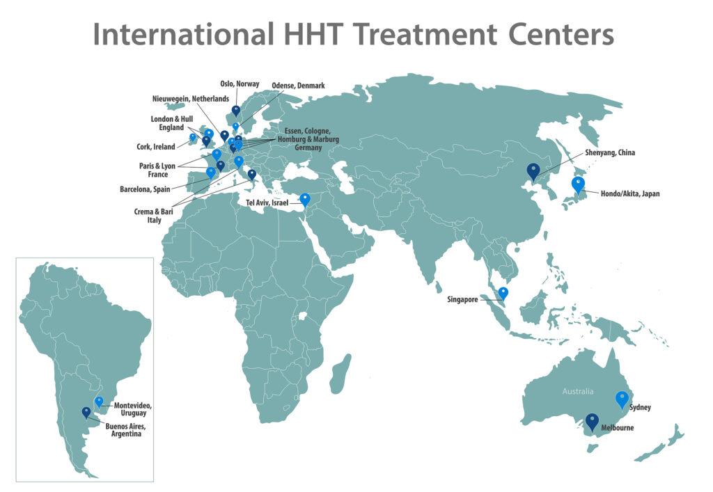 HHT Centers - International Centers