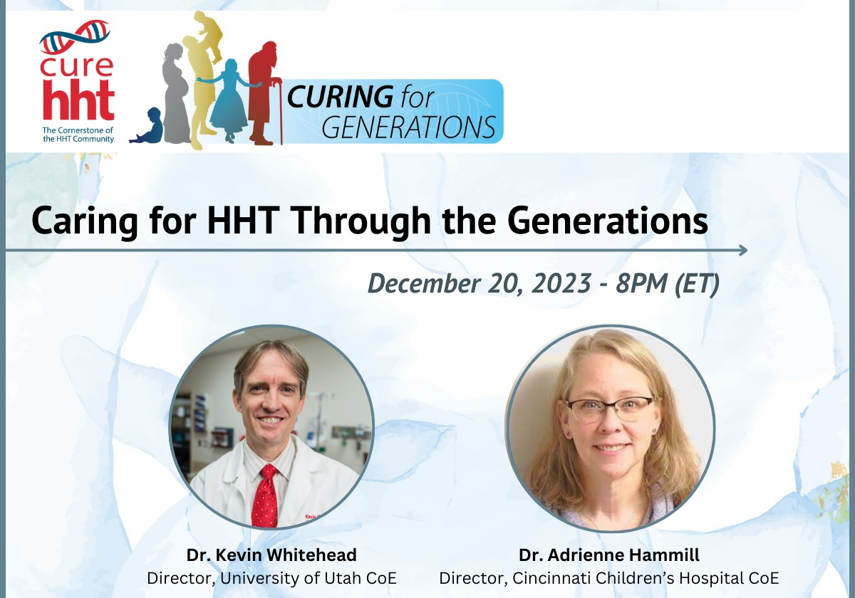 Caring for HHT Through the Generations