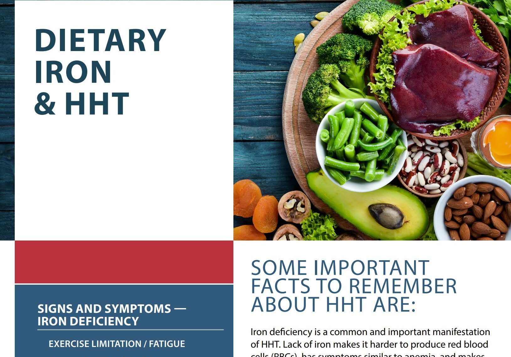 Dietary Iron & HHT_Factsheet
